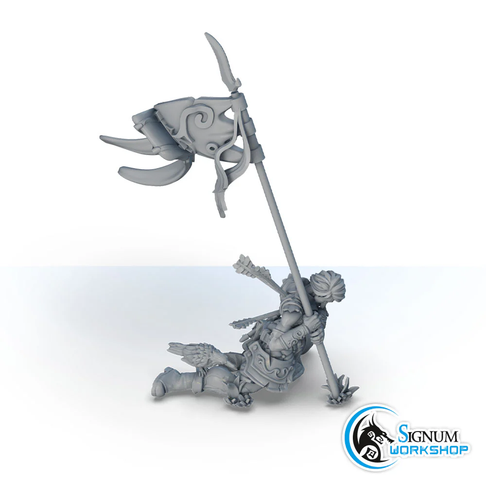 Dead Lady-Warrior with a Flag - Image 2