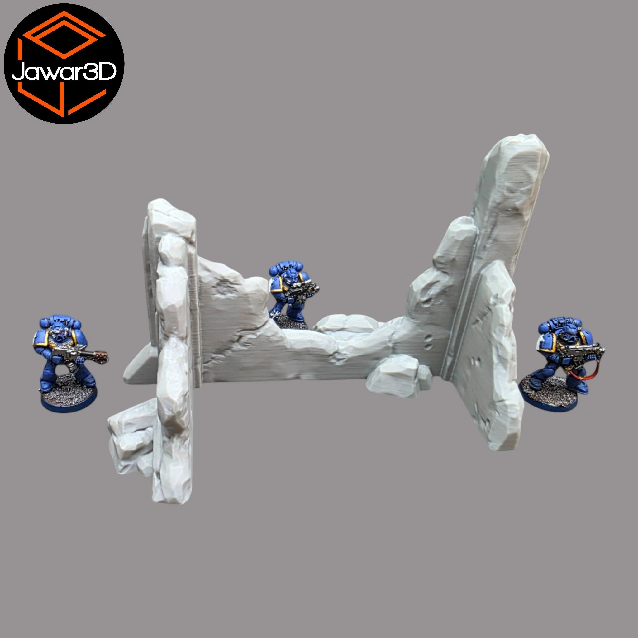 Debris Building 2 - 28mm Wargaming Scatter Terrain Scenery Tabletop Miniature