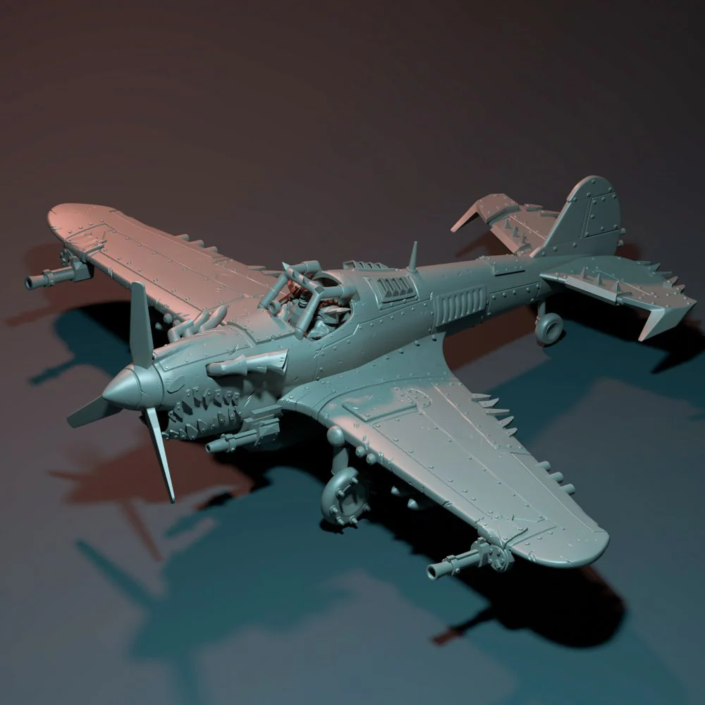 DIno plane orc warhawk