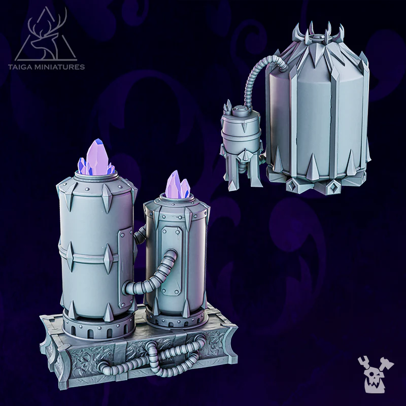 Distillation Vats Terrain x2