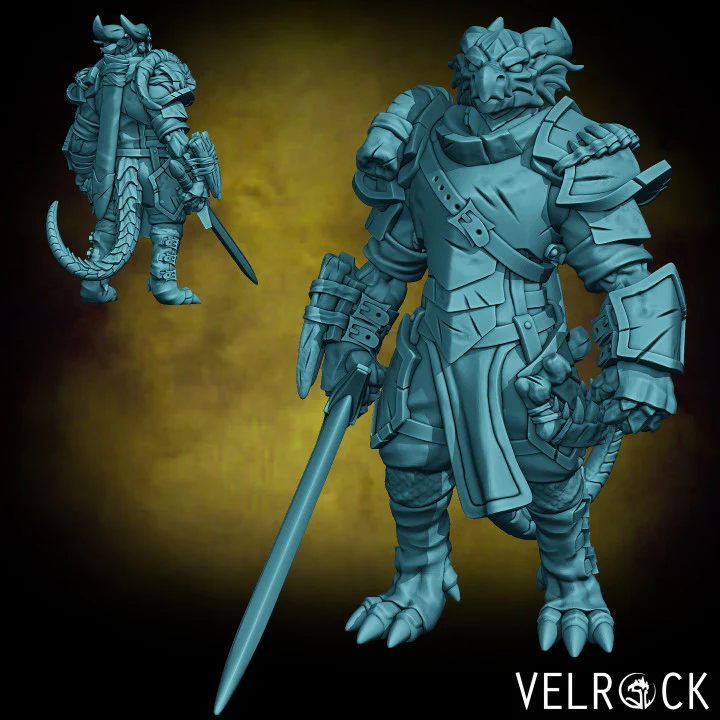 Dragonkin Fighter (Male)