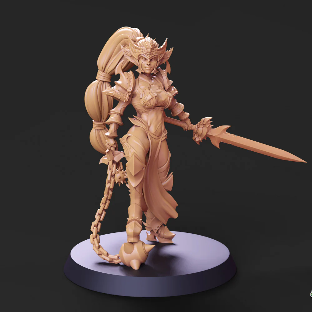 Drow Legionnaire Pose 1