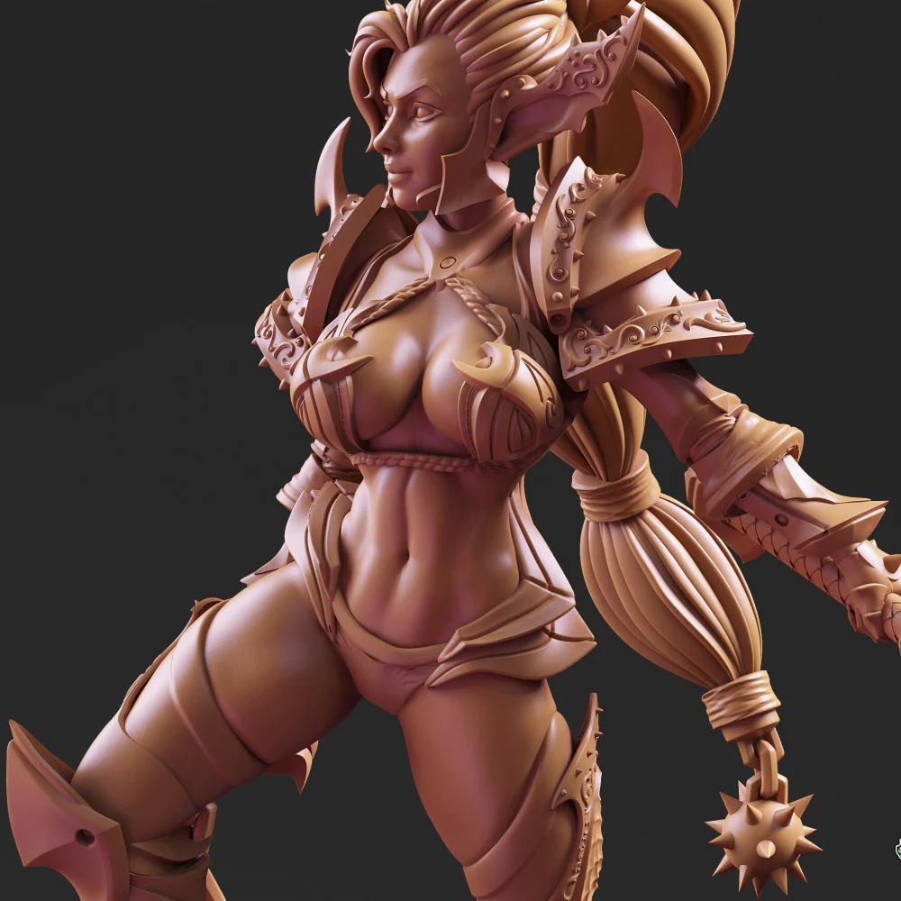 Drow Legionnaire Pose 1 - Image 4
