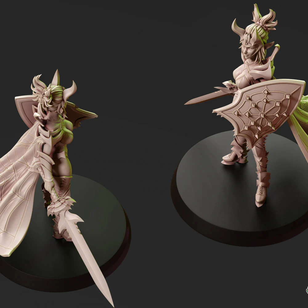 Drow Sorceress Elite Pose 1 - Image 6