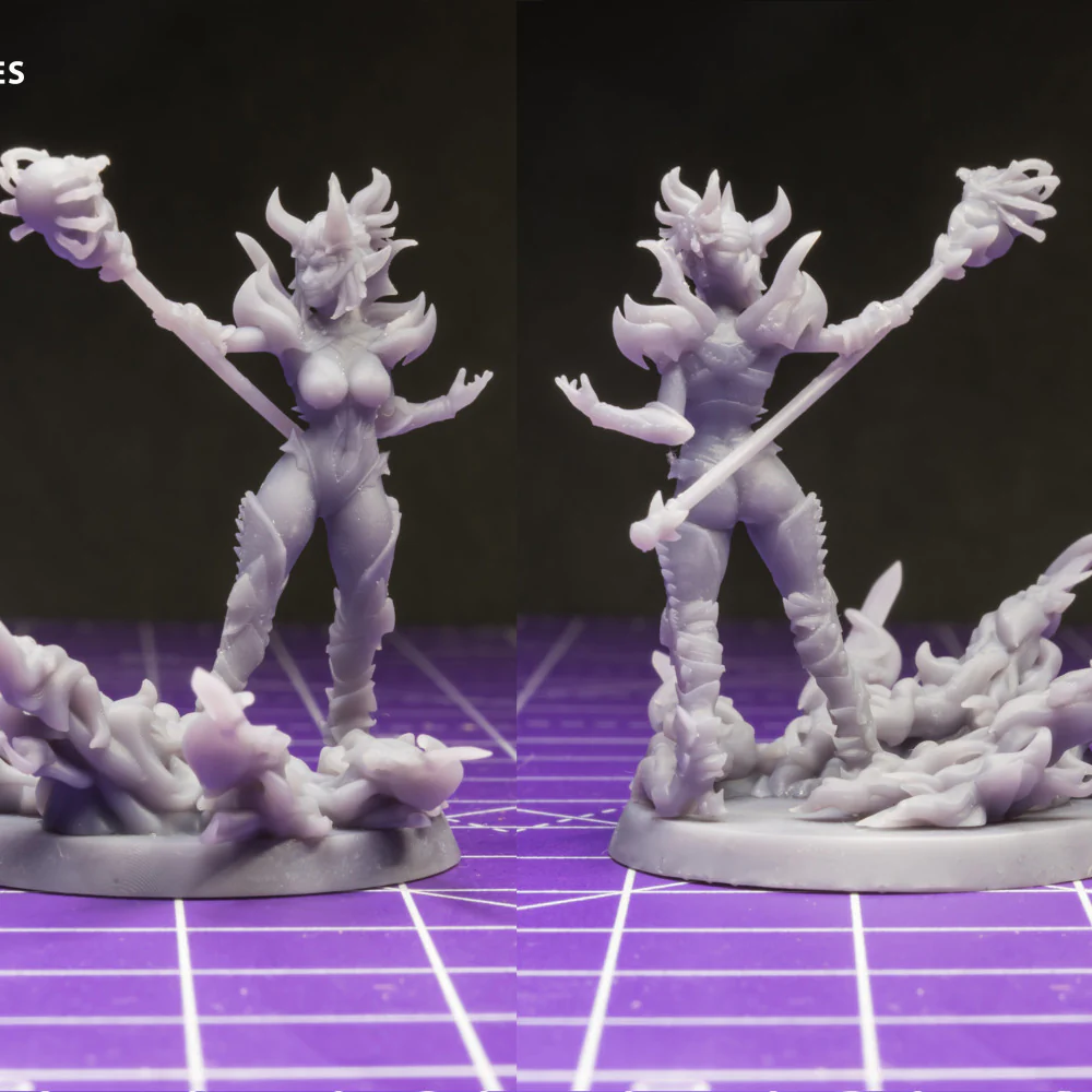 Drow Sorceress Elite Pose 3 - Image 5