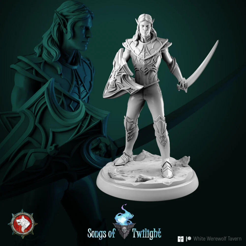 Drow Warriors set 6 miniatures 32 mm - Image 2
