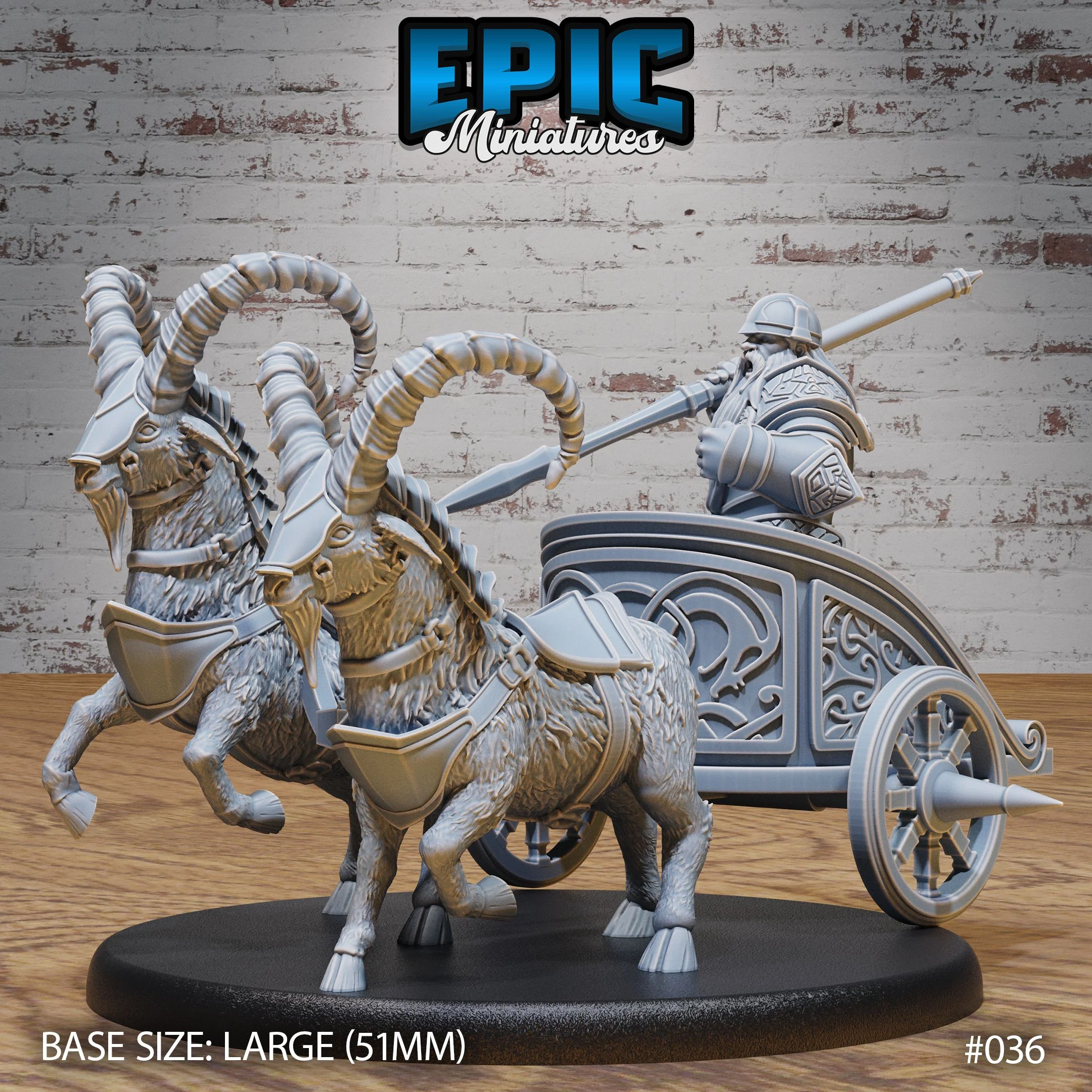 Dwarf Army Goat Rider Set - Image 4