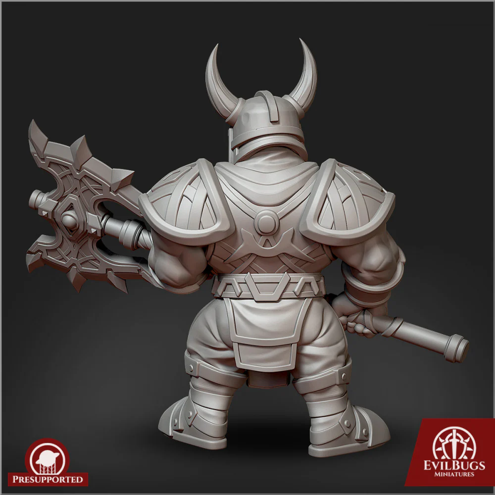 Dwarf Rockrend Storm Smasher 28mm/32mm/54mm - Image 4