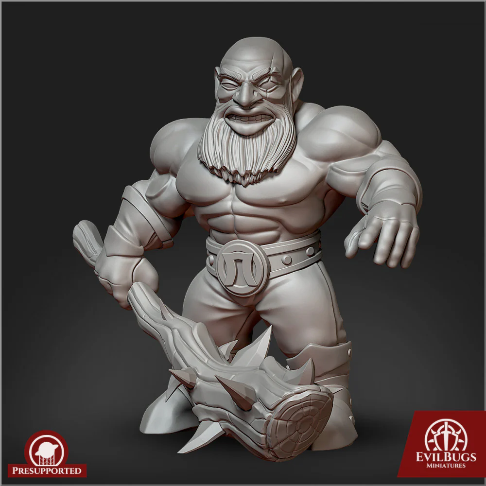 Dwarf Thunderbeard Earthshatter    28mm/32mm/54mm - Image 2