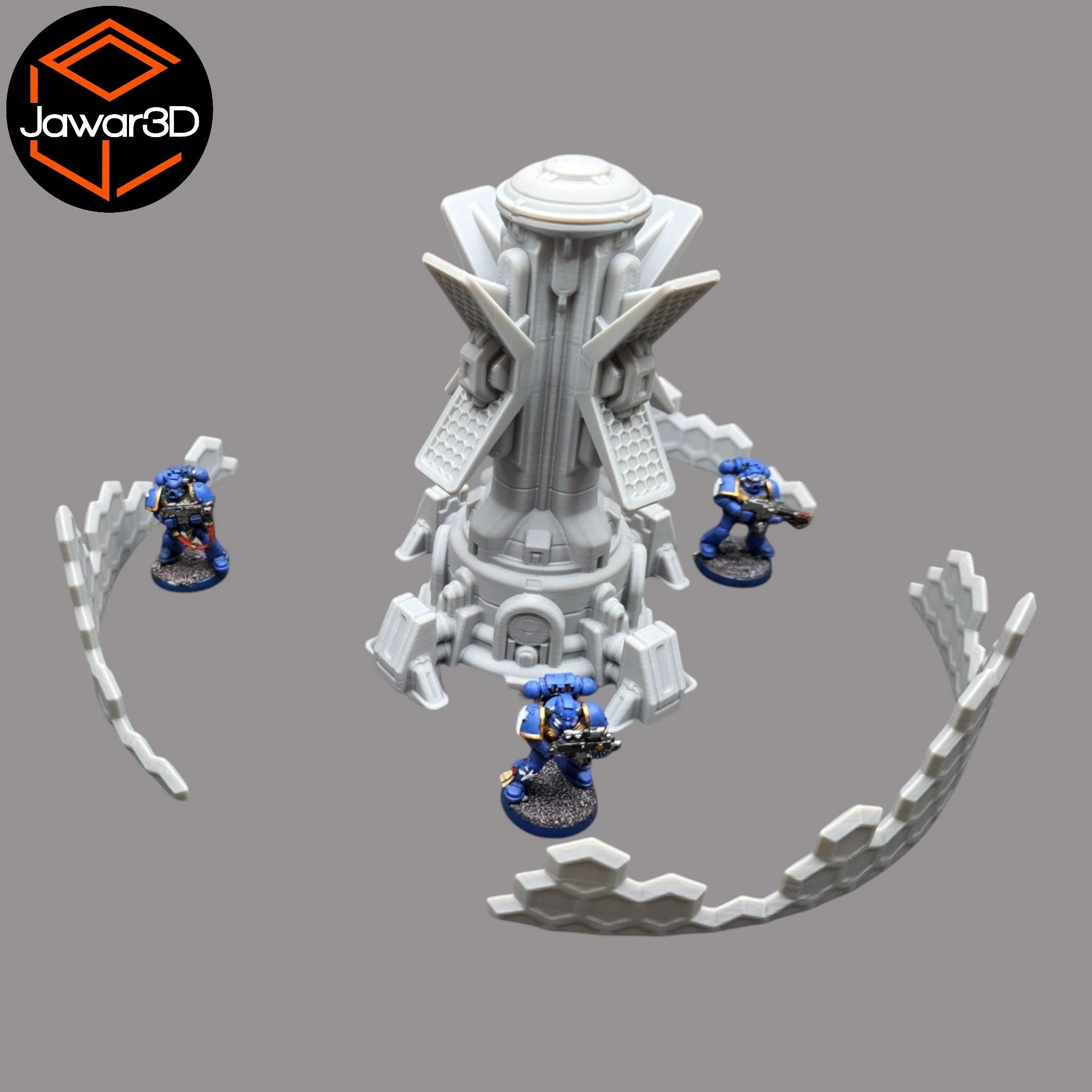 Ethereal Shield Tower -28mm Wargaming Scatter Terrain Scenery Tabletop Miniature