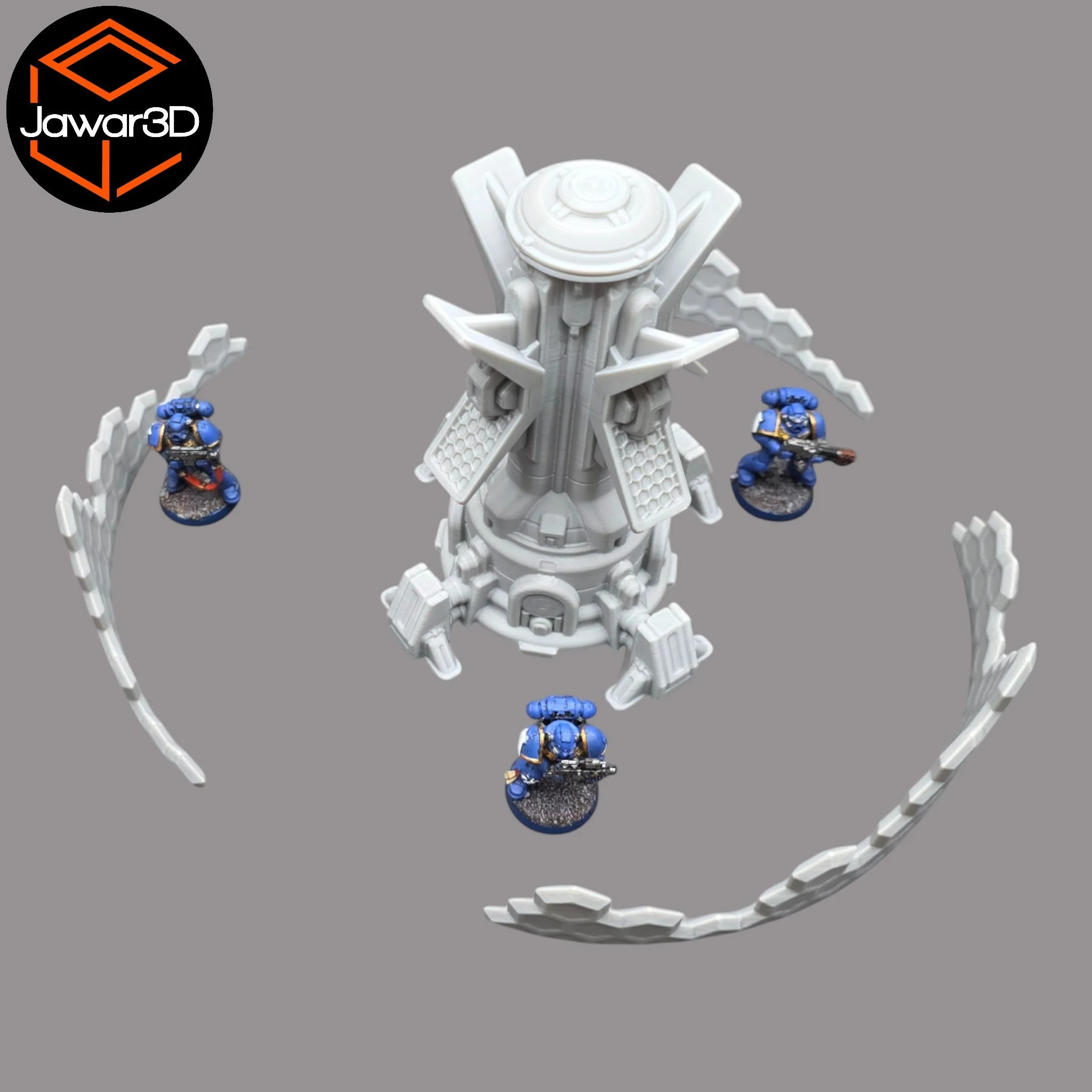 Ethereal Shield Tower -28mm Wargaming Scatter Terrain Scenery Tabletop Miniature - Image 2