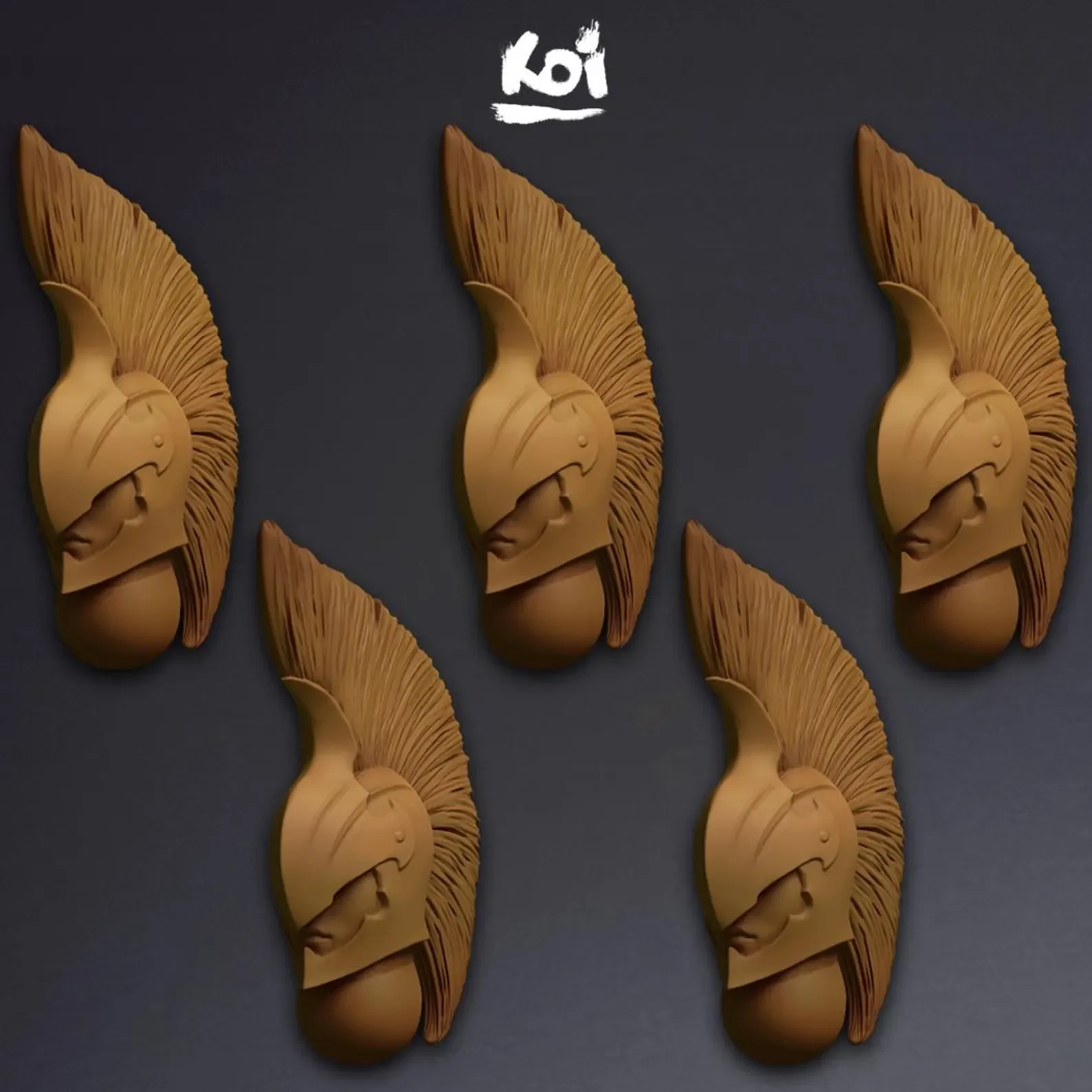 Falcons Type 2 - Miniature heads