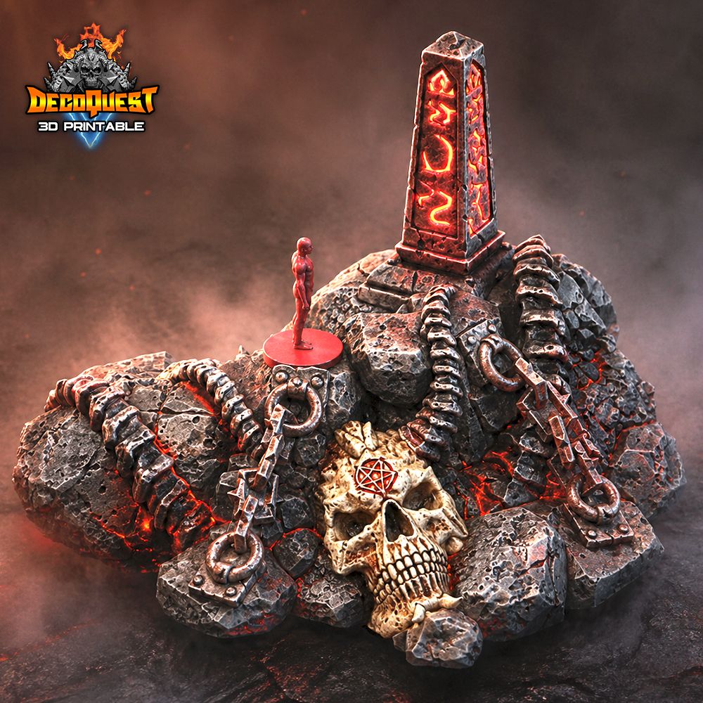 Fallen demon Rock