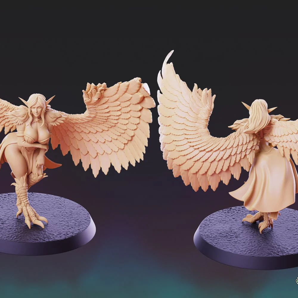 Fantasy Harpy - Pose 3 - Image 2