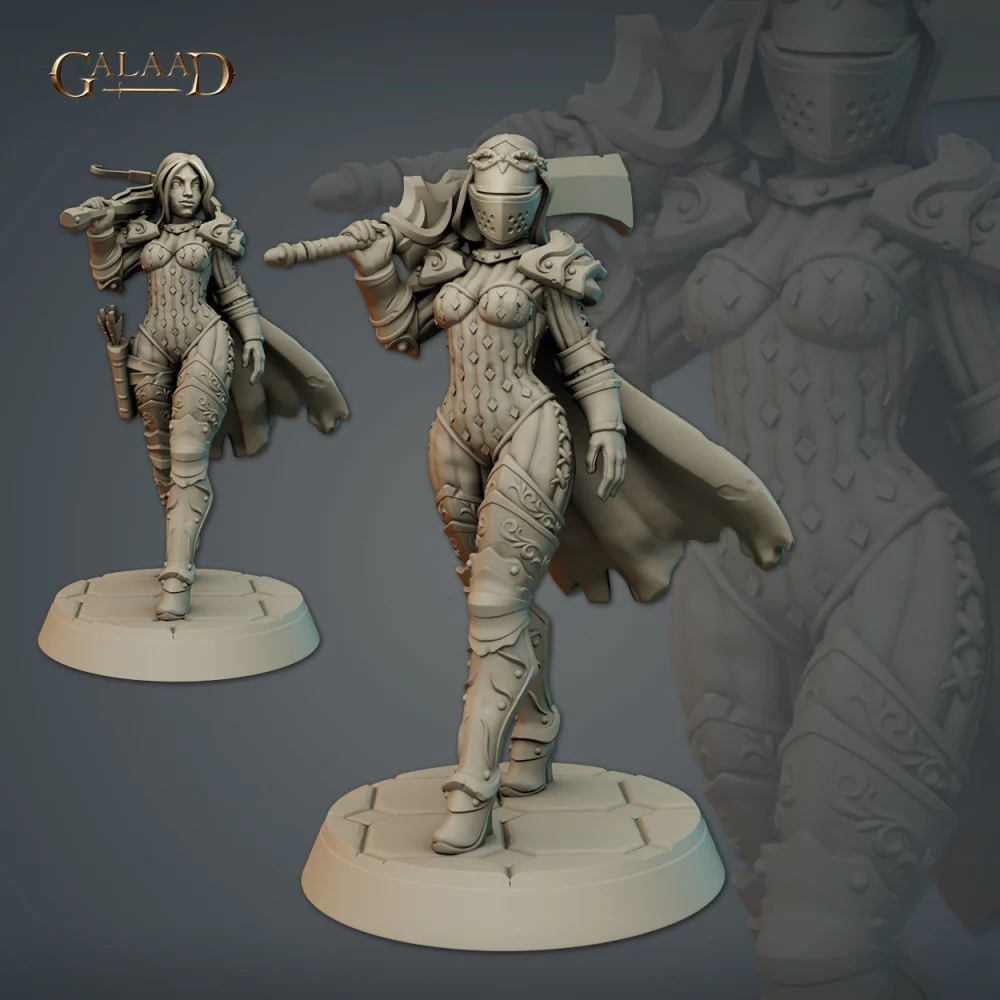 Female Knight + variant