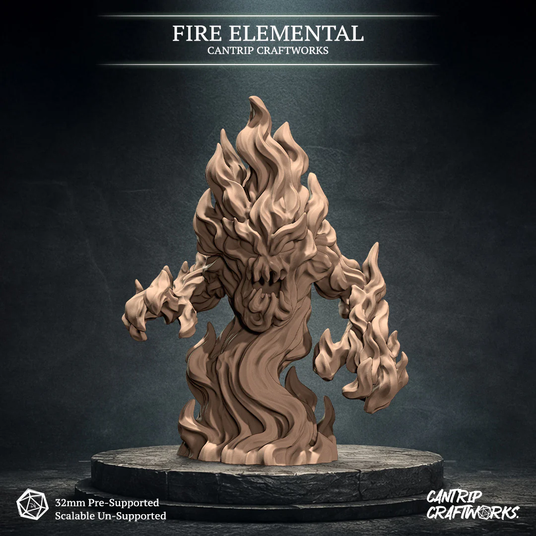 Fire Elemental + Flameling
