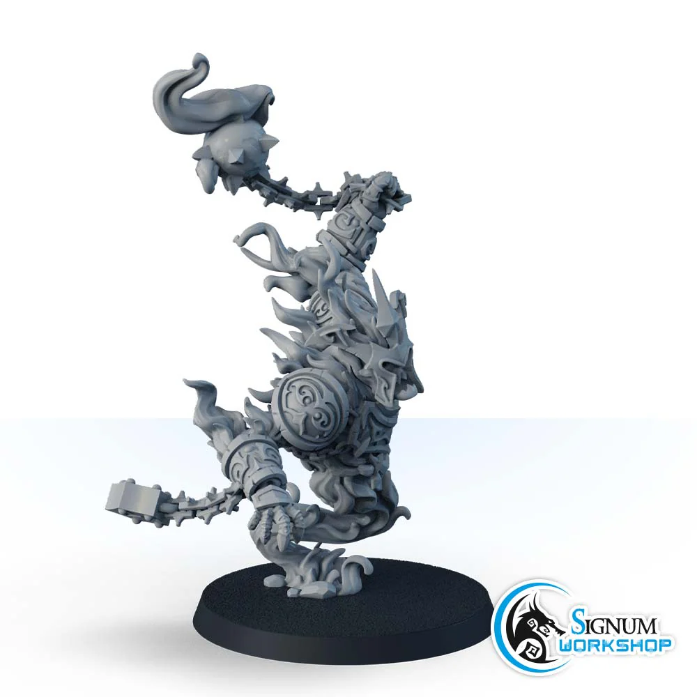 Firestorm Elemental with chains - Image 3