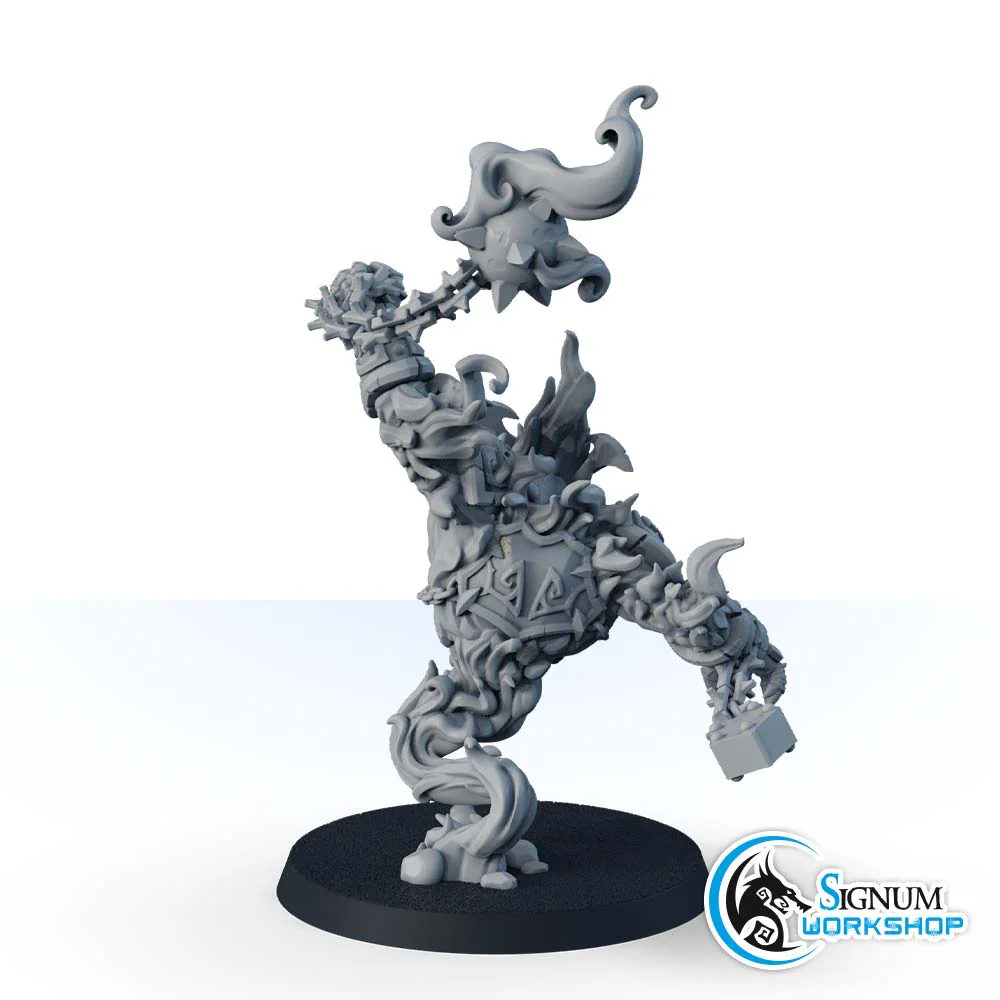 Firestorm Elemental with chains - Image 4