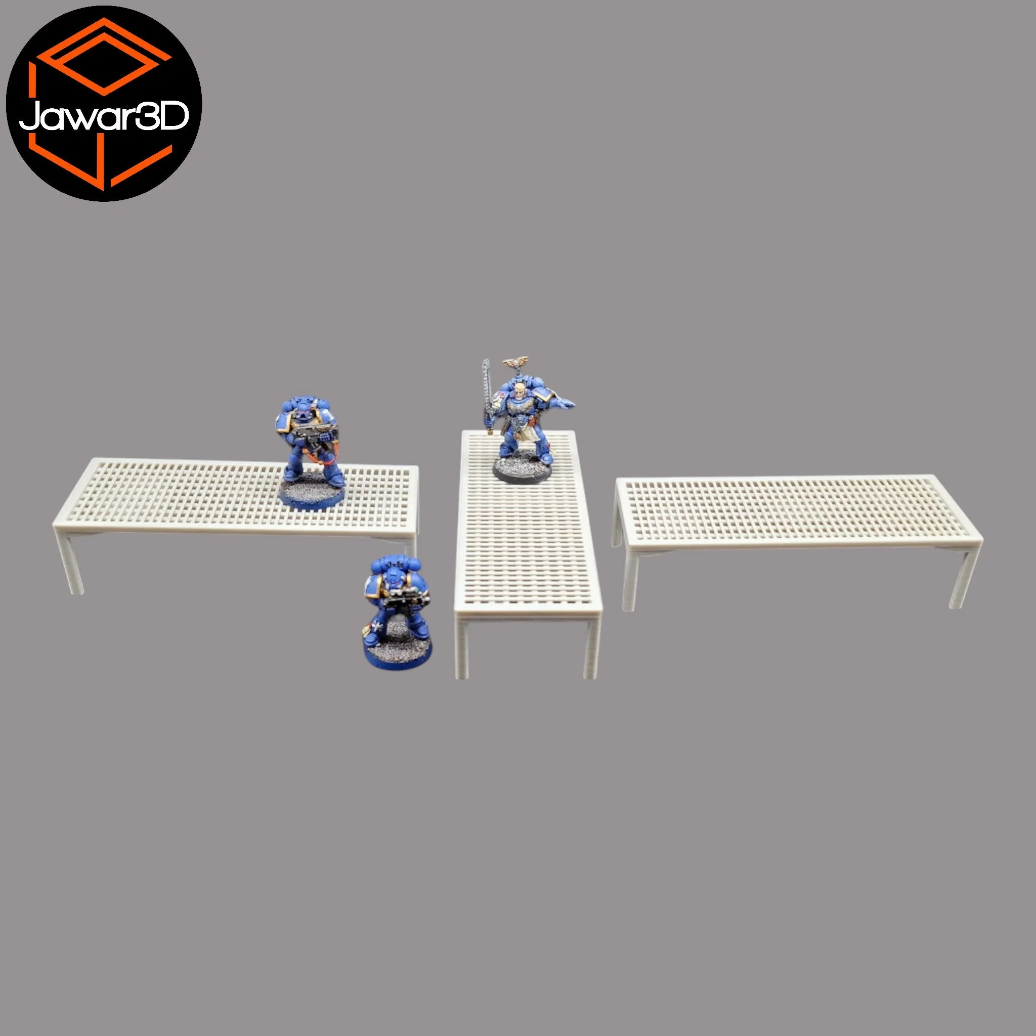 Footbridge Path x3 - 28mm Wargaming Scatter Terrain Scenery Tabletop Miniature
