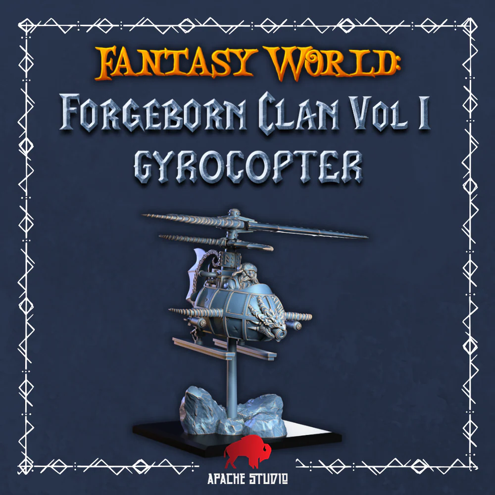 Forgeborn Clan: Gyrocopter (dwarf unit)