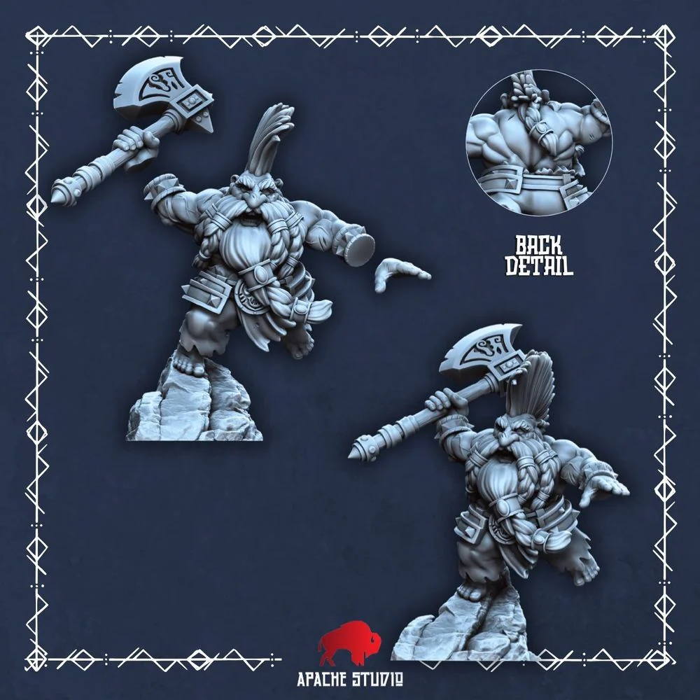 Forgeborn Clan II: Renowned Beast Slayer (dwarf unit) - Image 2