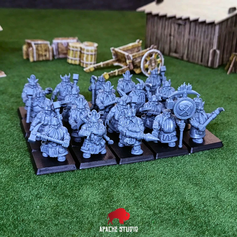 Forgeborn Clan: Miners (dwarf unit) - Image 6