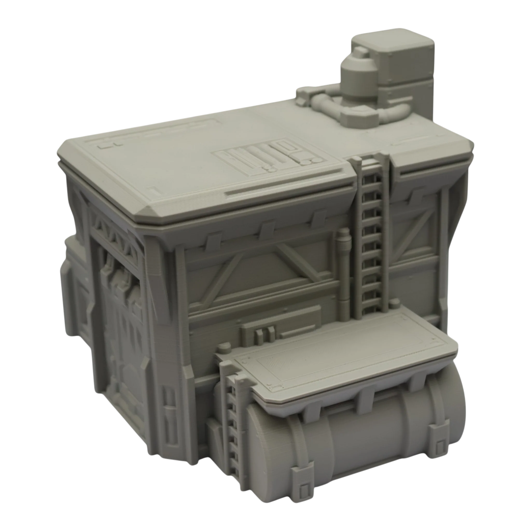 Fuel Station #2 - 28mm Wargaming Scatter Terrain Scenery Tabletop Grimdark