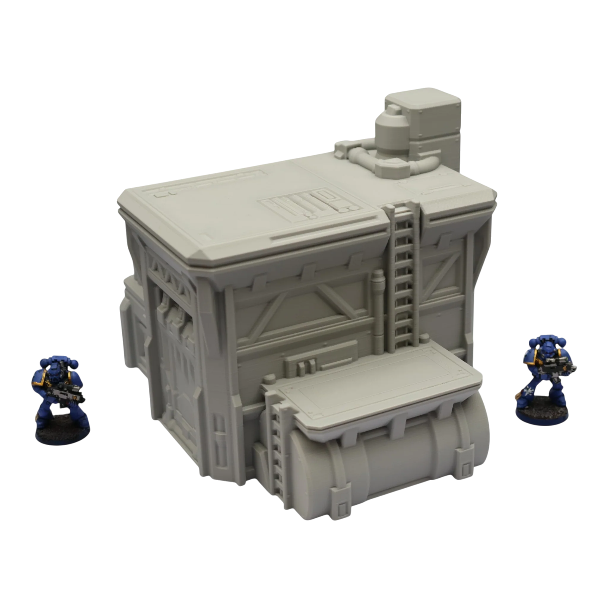Fuel Station #2 - 28mm Wargaming Scatter Terrain Scenery Tabletop Grimdark - Image 2