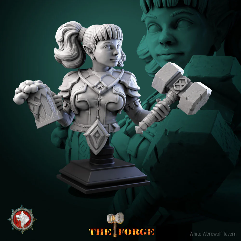Galwyn BriskFeast bust - Image 3