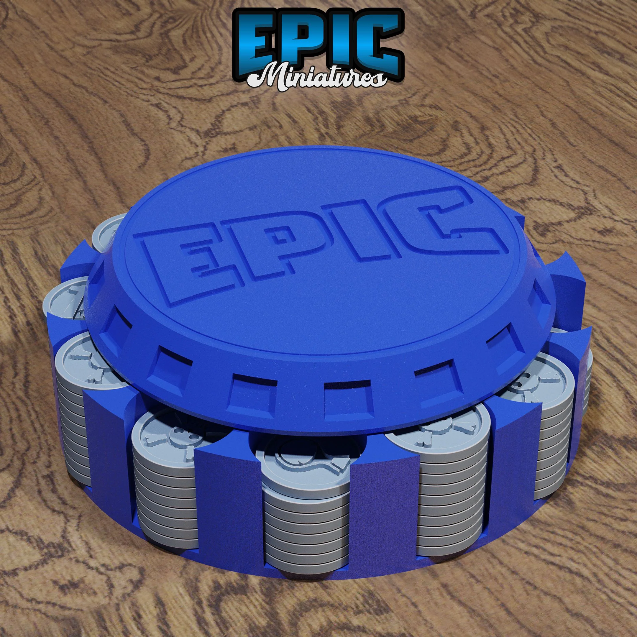 Game Token Coin Holder & Tokens Set - Image 2