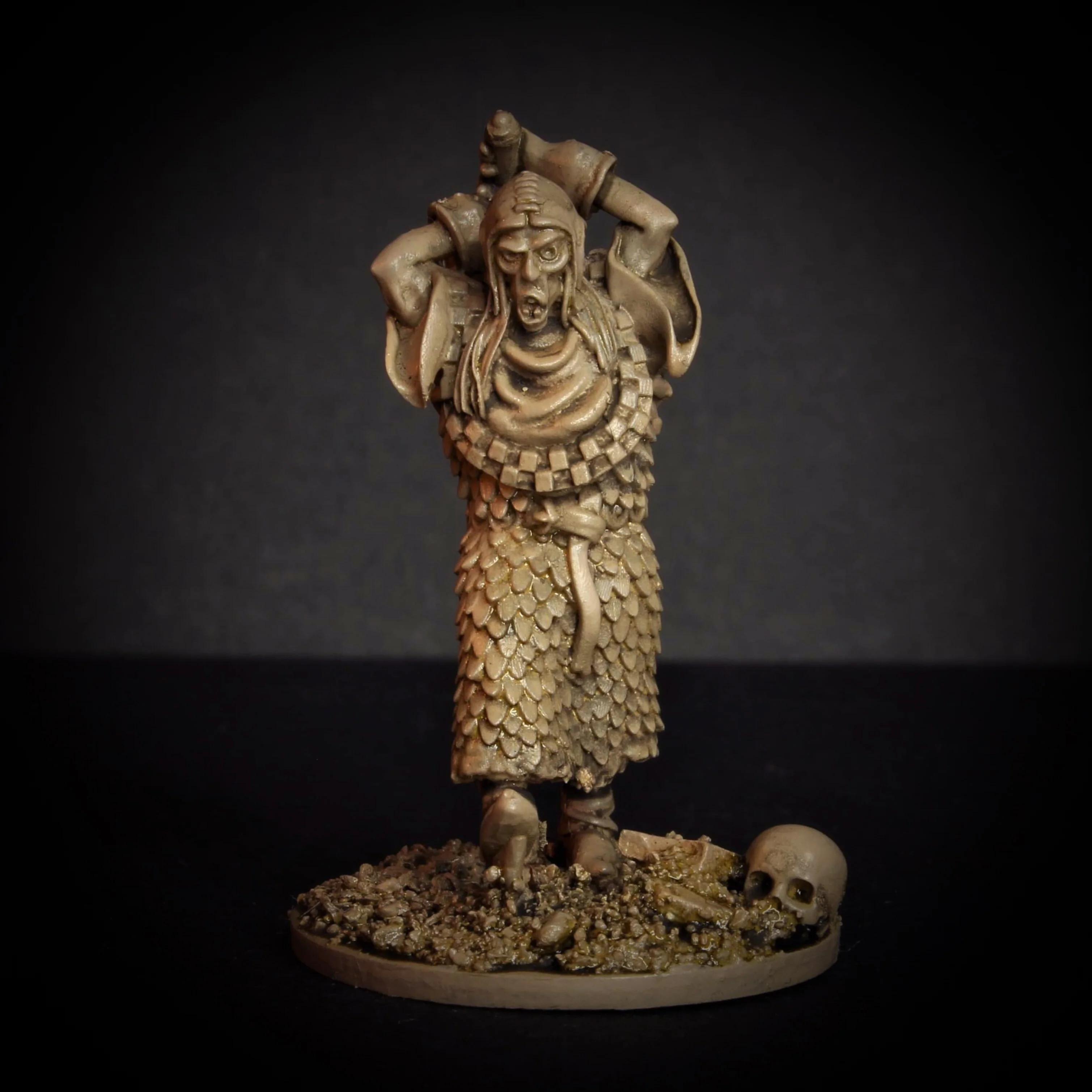 Gerrin with Flail