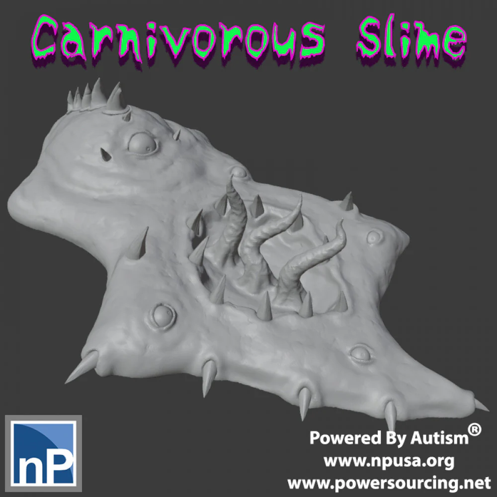 Giant Carnivorous Slime, 01