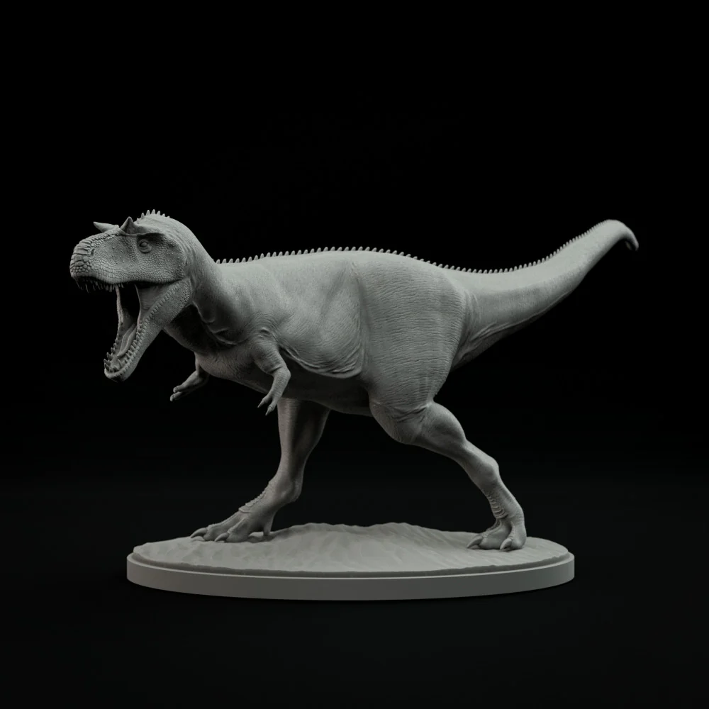 Gorgosaurus roaring 1-35 scale dinosaur