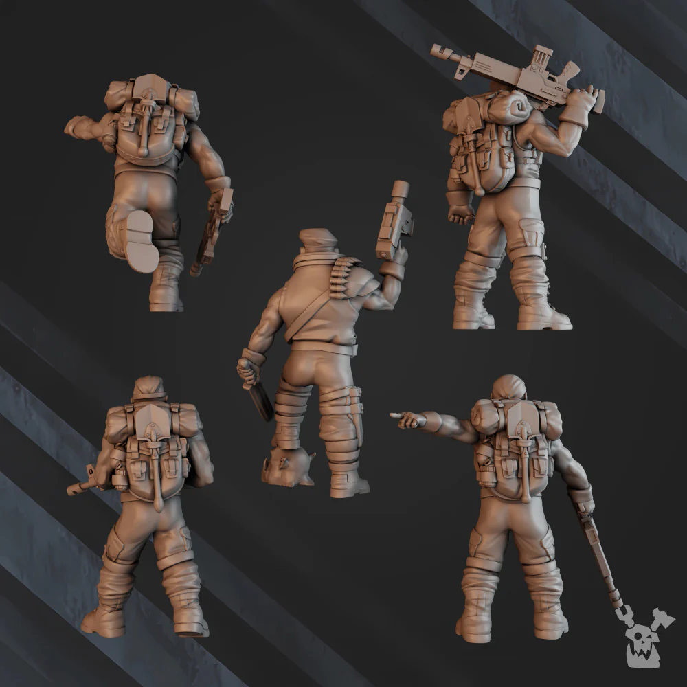 Green Hell Division Infantry Squad x10 - Image 5