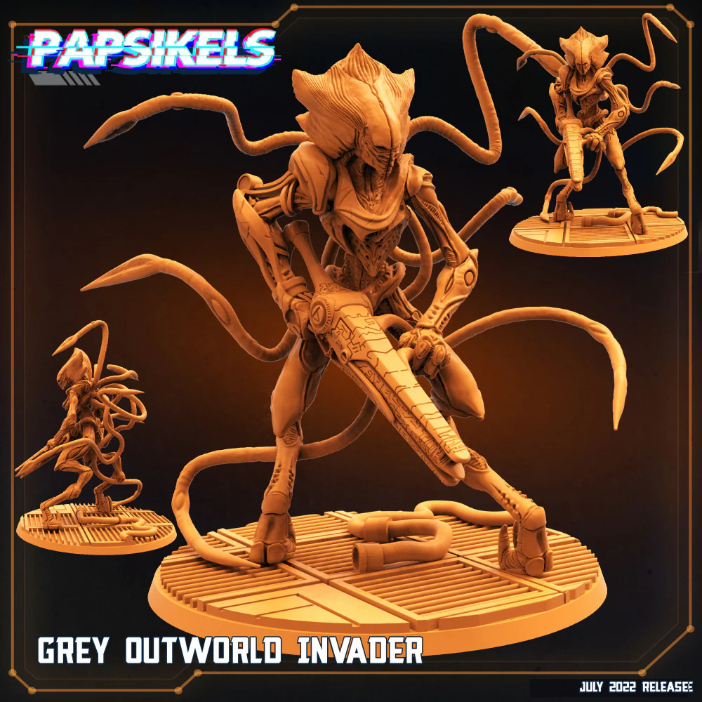 GREY OUTWORLD INVADER