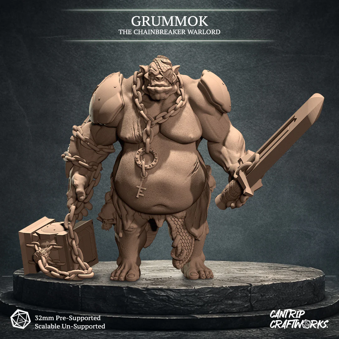 Grummok, the Chainbreaker Warlord