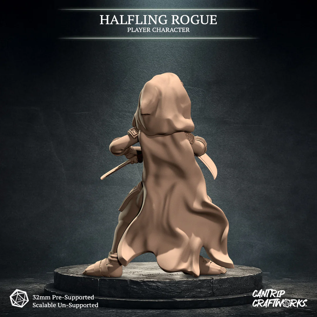 Halfling Rogue, Two Blades One Target - Image 3