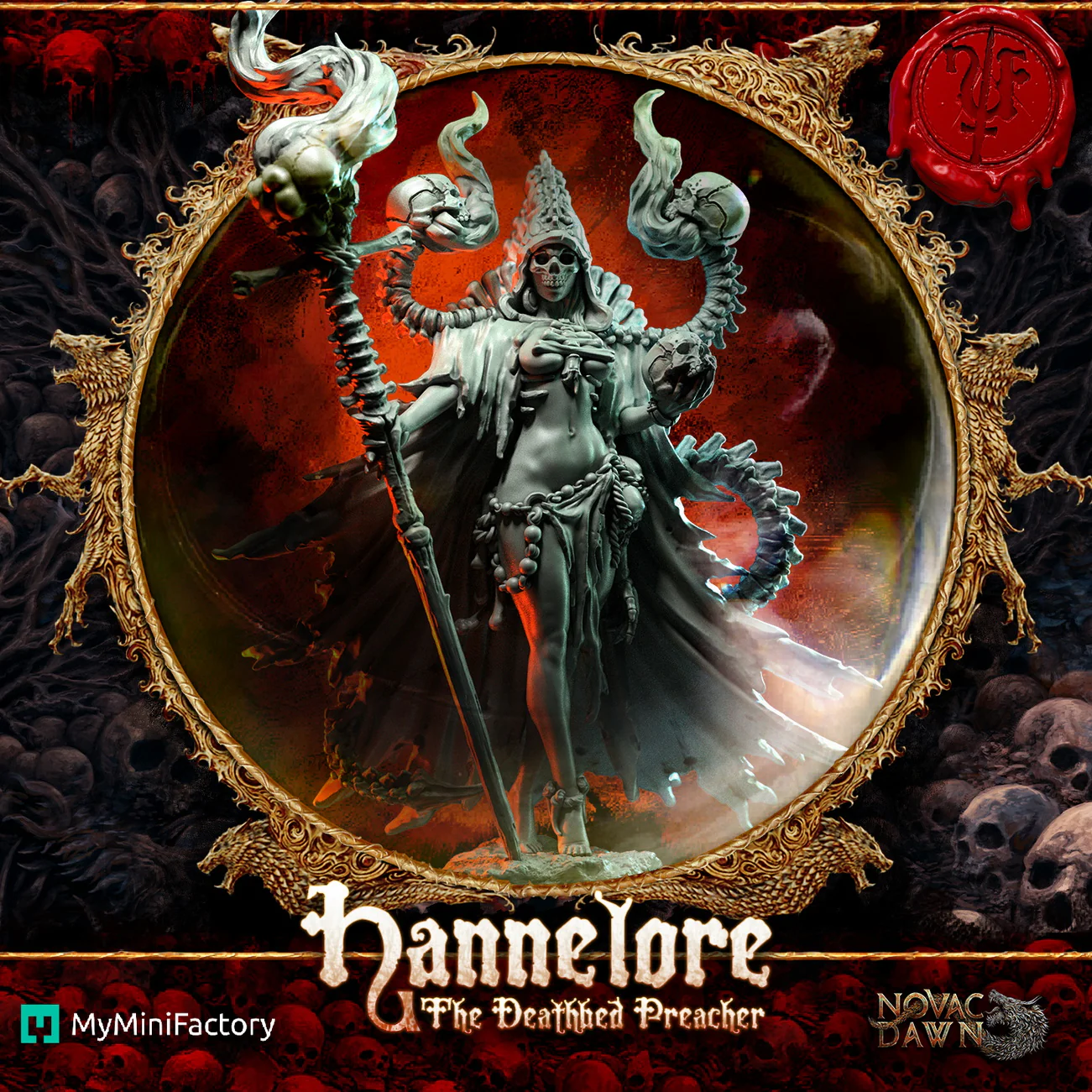 Hannelore - The Deathbed Preacher 32mm