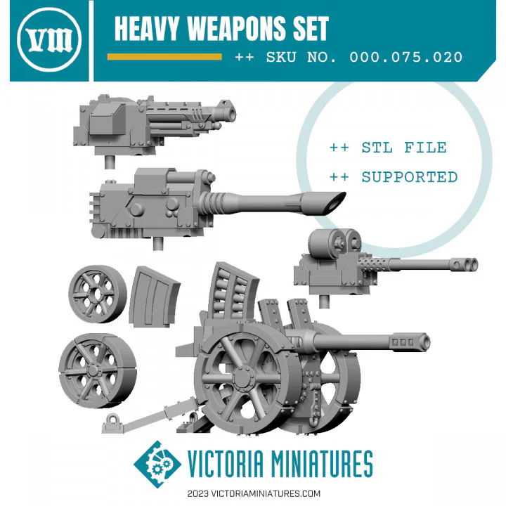 Heavy Weapons Set - Image 2