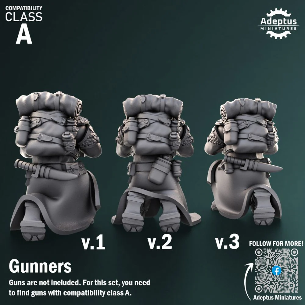 Heavy Weapons Team. Frostguard Regiment. Imperial Guard. Compatibility class A. - Image 4
