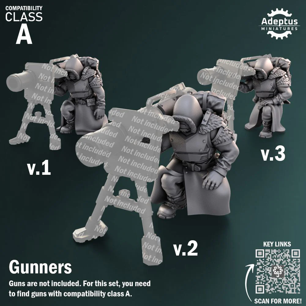 Heavy Weapons Team. Frostguard Regiment. Imperial Guard. Compatibility class A. - Image 5