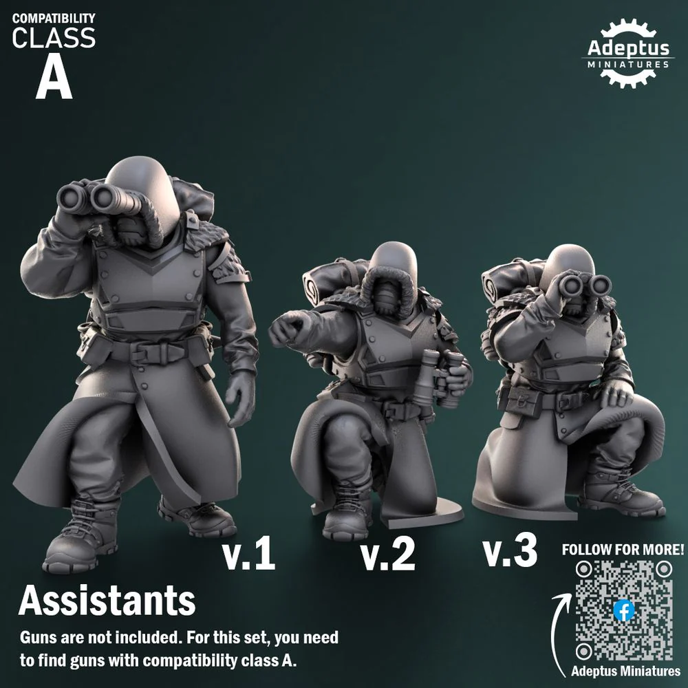 Heavy Weapons Team. Frostguard Regiment. Imperial Guard. Compatibility class A. - Image 7