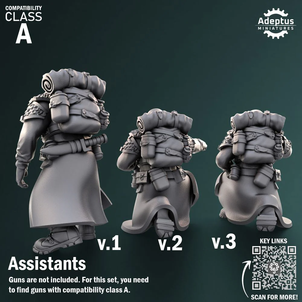 Heavy Weapons Team. Frostguard Regiment. Imperial Guard. Compatibility class A. - Image 8