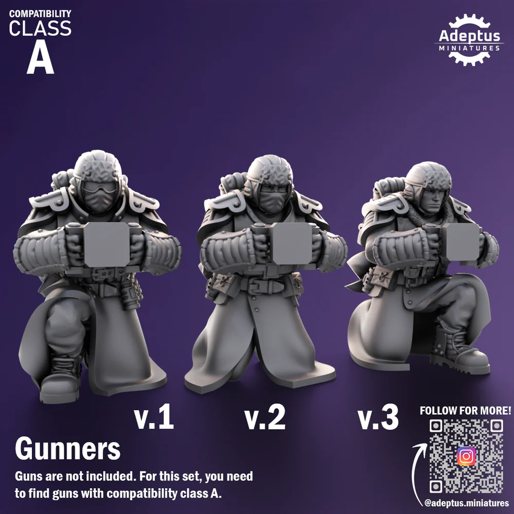 Heavy Weapons Team. Iceward Division. Imperial Guard. Compatibility class A. - Image 3