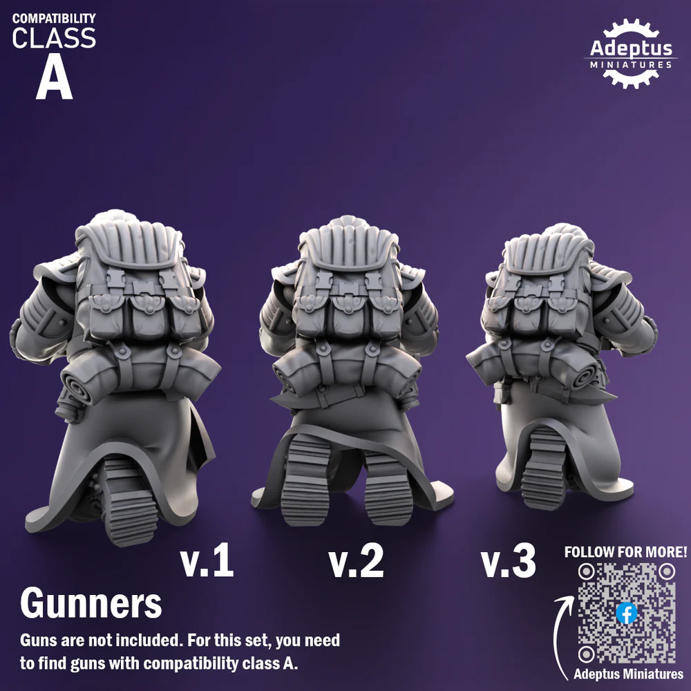Heavy Weapons Team. Iceward Division. Imperial Guard. Compatibility class A. - Image 4