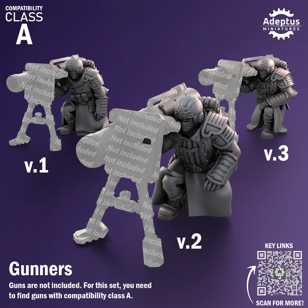 Heavy Weapons Team. Iceward Division. Imperial Guard. Compatibility class A. - Image 5
