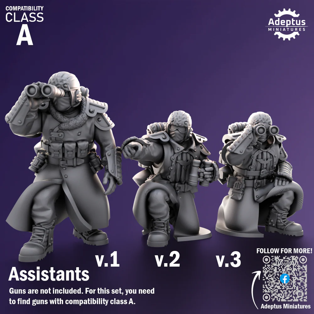 Heavy Weapons Team. Iceward Division. Imperial Guard. Compatibility class A. - Image 7