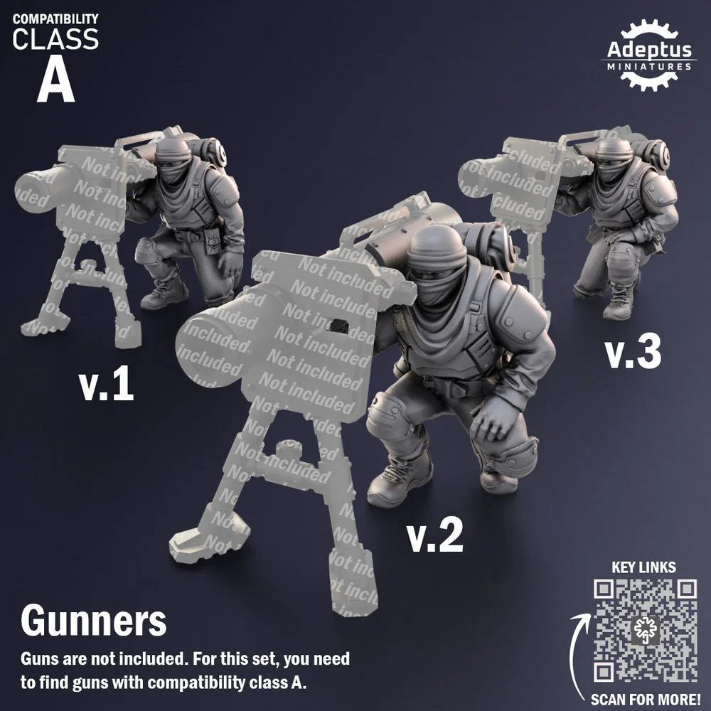 Heavy Weapons Team. Sandshroud battalion. Imperial Guard. Compatibility class A. - Image 5