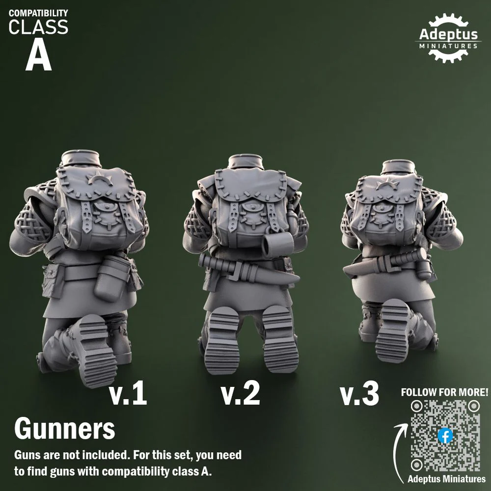 Heavy Weapons Team. Sunscorch Regiment. Imperial Guard. Compatibility class A. - Image 4