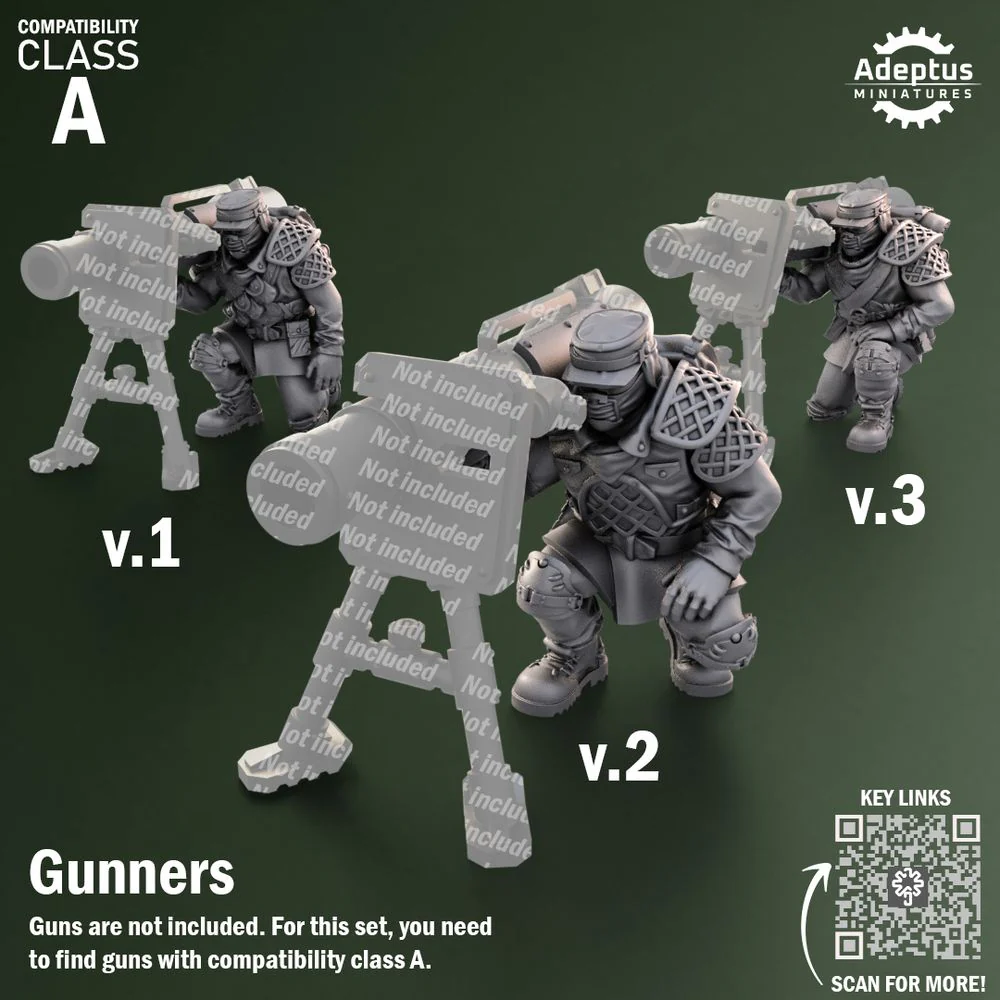 Heavy Weapons Team. Sunscorch Regiment. Imperial Guard. Compatibility class A. - Image 5